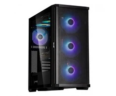 Zalman Z10 plus atx mid tower korpusas 140mm argb x4 ventiliatorius