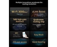 Maršrutizatorius ZTE T3000 Wi-Fi 6 router Wi-Fi IDU