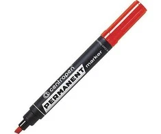 Centropen, marker 8576, raudona, 10vnt, 1-4,6mm, na bazie alkoholu, cena za 1 vnt
