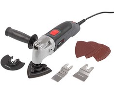 Powerplus POWE80015 - Daugiafunkcinis staklės / svyruojantis šlifuoklis 300 W