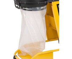 Dulkių surinkimo maišeliai 65L, Ø 329mm (5vnt.), Plastikiniai POWERPLUS X