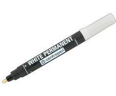 Centropen Markeris statybinis, baltas perman. CE