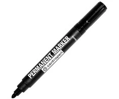 Centropen Markeris statybinis juodas 2,5-5mm alkoholio pagr.