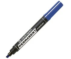 Centropen, marker 8576, mėlyna, 10vnt, 1-4,6mm, na bazie alkoholu, cena za 1 vnt