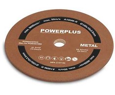 Šlifavimo diskas grandinių galąstuvui pjūklo grandinėms galąsti 100x10x3.5mm POWACG7010 POWERPLUS