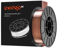 Suvirinimo viela ER70S-6 1mm, 5kg 81204004 DNIPRO-M