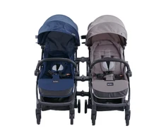 Leclerc Baby Twin/Duo vežimėlių jugtis, juoda