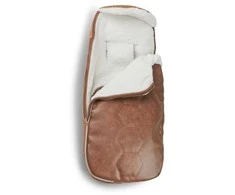 Leclerc Baby Hexagon Footmuff vokelis vaikui - rudos spalvos oda