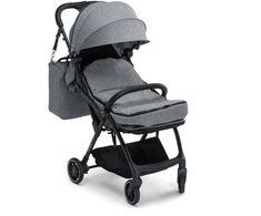 Leclerc Baby sauskelnių krepšys, pilkas (Grey melange)