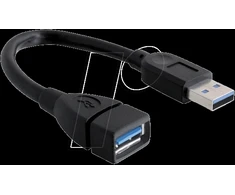 DELOCK kabelis USB 3.0 prailginimas A/A 15 cm vyriškas / moteriškas