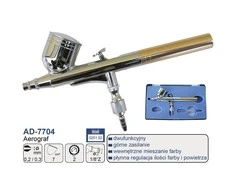 Aerografas AD7704 0,2mm 2 in 1