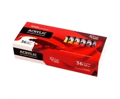 Akrilinių dažų rinkinys 36x10ml ROSA Studio