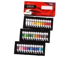 Akrilinių dažų rinkinys 36x10ml ROSA Studio