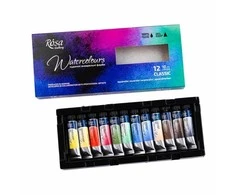 Akvarelinių dažų rinkinys Classic 12x10 ml Rosa Gallery