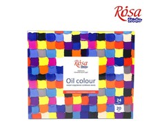 Aliejiniai dažai 24x20ml Rosa