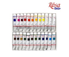 Aliejiniai dažai 24x20ml Rosa
