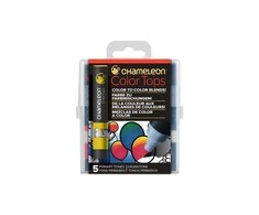 Chameleon markeriams papildomų spalvų rinkinys 5 vnt, top pagrindiniai tonai