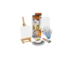 Daler Rowney Akrilinių dažų rinkinys Simply 43 vnt