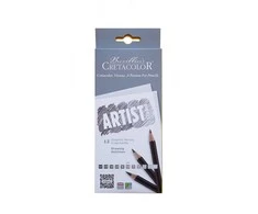 Grafitinių pieštukų rinkinys Cretacolor Artist Studio 12vnt