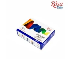 Guašas dailininkams Rosa Studio 12x20 ml