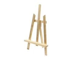 ROSA Stalinis molbertas A4, 30cm aukščio, pagamintas iš pušies, tinka A6, A5, A4 formatams