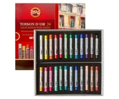 Sausos pastelės rinkinys Koh-i-Noor 24 sp