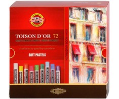 Sausos pastelės rinkinys Koh-i-Noor 72 vnt