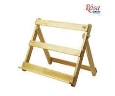 Stalinis molbertas A3 ( 45x35 cm) Rosa Studio, pagamintas iš pušies, susilenkia