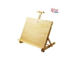 Stalinis molbertas A3 su lenta, 45x35cm Rosa Studio, pagamintas iš pušies
