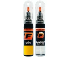 Firanto ASTON MARTIN AST1375 - SUNBURST Geltonas Dažų korektorius įbrėžimų taisymui + Lakas 15 ml