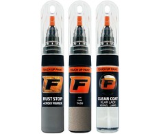 Firanto FORD 7430 - DIFFUSED Sidabrinis Rinkinys: Dažų korektorius įbrėžimų taisymui + Rūdžių modifikatorius + Lakas 15 ml 2018)