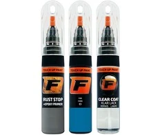 Firanto FORD CI - GRABBER Mėlynas Rinkinys: Dažų korektorius įbrėžimų taisymui + Rūdžių modifikatorius + Lakas 15 ml 2017)