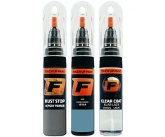 Firanto FORD EUROPE 1610A - LIGHT Mėlynas Rinkinys: Dažų korektorius įbrėžimų taisymui + Rūdžių modifikatorius + Lakas 15 ml