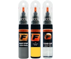 Firanto FORD EUROPE 5FMA - BRIGHT Geltonas Rinkinys: Dažų korektorius įbrėžimų taisymui + Rūdžių modifikatorius + Lakas 15 ml