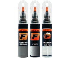 Firanto FORD EUROPE LP5EWHA - ROCK METALLIC LIGHT Rinkinys: Dažų korektorius įbrėžimų taisymui + Rūdžių modifikatorius + Lakas 15 ml