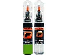 Firanto KAWASAKI MOTORCYCLES KAW/636 - LIME Žalias Dažų korektorius įbrėžimų taisymui + Lakas 15 ml (2000 - 2023)