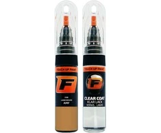Firanto LAND ROVER AMF - SANDGLOW/CAMEL Geltonas Dažų korektorius įbrėžimų taisymui + Lakas 15 ml 2017)