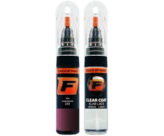 Firanto LAND ROVER ZZZ - DAMSON Raudonas Dažų korektorius įbrėžimų taisymui + Lakas 15 ml