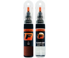 Firanto LEXUS 4S6 - COPPER BROWN Dažų korektorius įbrėžimų taisymui + Lakas 15 ml