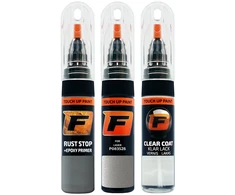 Firanto LIGIER P083526 - GRIS ALUMINIUM Rinkinys: Dažų korektorius įbrėžimų taisymui + Rūdžių modifikatorius + Lakas 15 ml