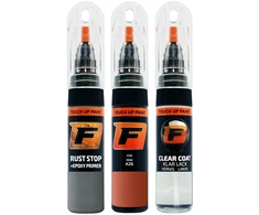 Firanto MINI A26 - HOT Oranžinis Rinkinys: Dažų korektorius įbrėžimų taisymui + Rūdžių modifikatorius + Lakas 15 ml