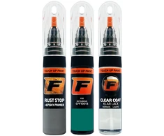 Firanto MITSUBISHI CFF10013 - MOIST Žalias Rinkinys: Dažų korektorius įbrėžimų taisymui + Rūdžių modifikatorius + Lakas 15 ml