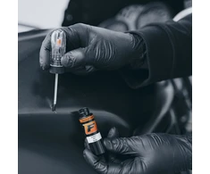 Firanto NISSAN EH2 - LIGHT Geltonas Rinkinys: Dažų korektorius įbrėžimų taisymui + Rūdžių modifikatorius + Lakas 15 ml