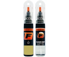 Firanto NISSAN EL2 - YELLOWISH Žalias Dažų korektorius įbrėžimų taisymui + Lakas 15 ml