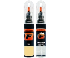 Firanto NISSAN EW2 - LIGHT Geltonas Dažų korektorius įbrėžimų taisymui + Lakas 15 ml