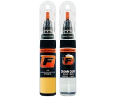 Firanto PIAGGIO MOTORCYCLES P908/A - GIALLO SPEEDLIGHT Dažų korektorius įbrėžimų taisymui + Lakas 15 ml
