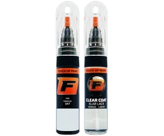 Firanto PORSCHE 3AT - FIRNWEISS Dažų korektorius įbrėžimų taisymui + Lakas 15 ml