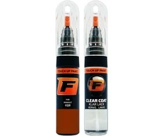 Firanto RENAULT EQB - Oranžinis VALENCIA Dažų korektorius įbrėžimų taisymui + Lakas 15 ml (2018  -2019)