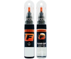 Firanto RENAULT ZO1 - BLANCO NORDICO (2C) Dažų korektorius įbrėžimų taisymui + Lakas 15 ml