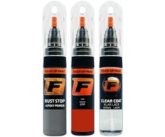 Firanto ROVER CPP - CINNABAR (2C) Rinkinys: Dažų korektorius įbrėžimų taisymui + Rūdžių modifikatorius + Lakas 15 ml